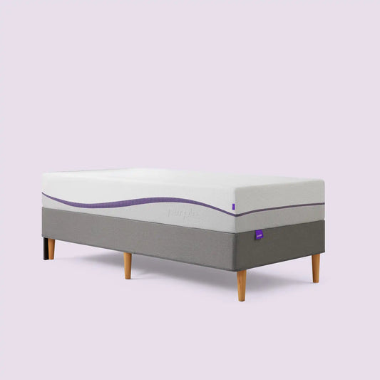 Purple Upholstered Platform