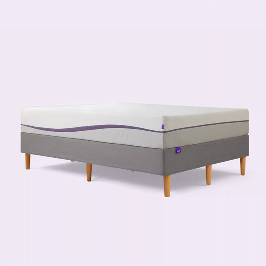 Purple Upholstered Platform
